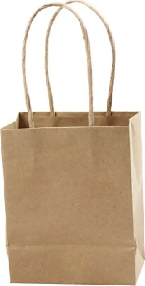 Papirposer - Brun - 17X12X7 CM - 125 G - 10 Stk