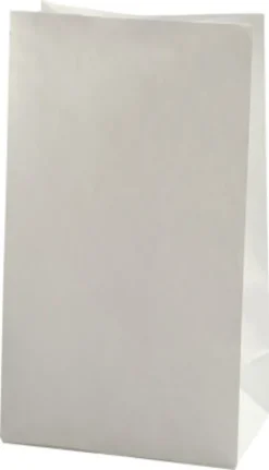 Papirposer - Hvid - 27X9X15 CM - 46 G - 100 Stk
