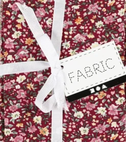 Patchworkstof - Str. 45X55 CM - 100 G - Rosa - 4 Stk./ 1 Bundt