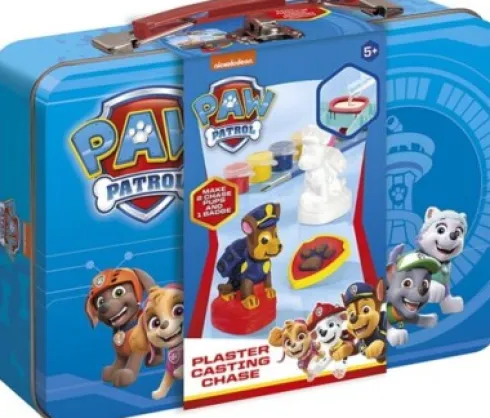 Paw Patrol - Afstøbningssæt Med Maling - Chase