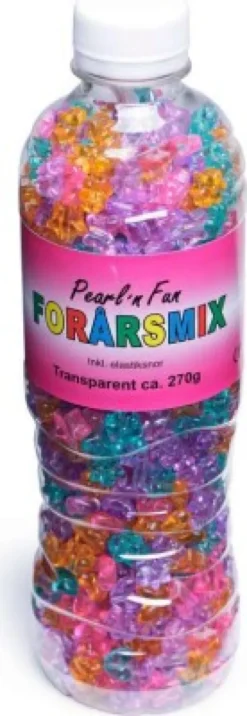 Pearl 'N Fun Perler - Forår - Transparent - 270 G