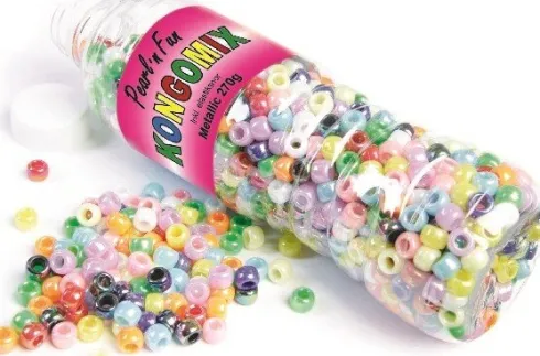 Pearl 'N Fun Perler - Kongo Mix Metallic - 270 G