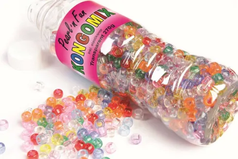 Pearl 'N Fun Perler - Kongo Mix - Transparent - 270 G