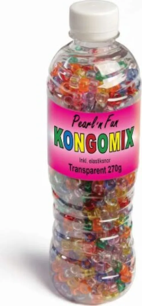 Pearl 'N Fun Perler - Kongo Mix - Transparent - 270 G