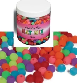 Pearl 'N Fun Perler - Mat Mix - 6 MM - 125 G