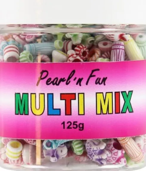 Pearl 'N Fun Perler - Multi Mix - 125 G