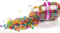 Pearl 'N Fun Perler - Transparent Mix I Bøtte - 1000 G