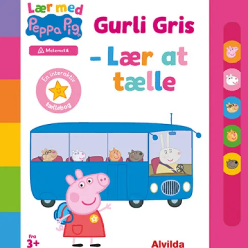 Peppa Pig - Lær Med Gurli Gris - Gurli Gris - Lær At Tælle