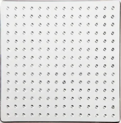 Perleplade - Lille Kvadrat Firkant - Medium - Str. 7X7 CM - 10 Stk