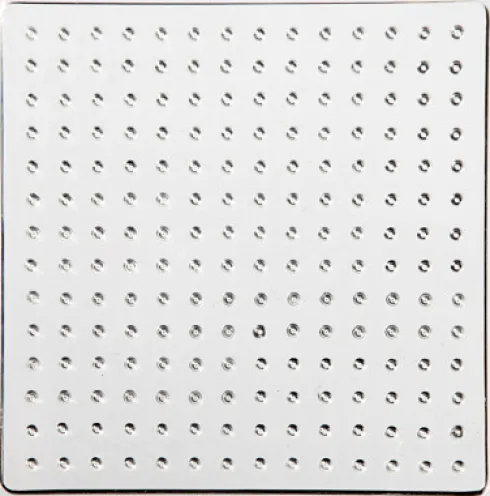 Perleplade - Lille Kvadrat Firkant - Medium - Str. 7X7 CM - 10 Stk