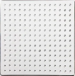Perleplade - Lille Kvadrat Firkant - Medium - Str. 7X7 CM - 10 Stk