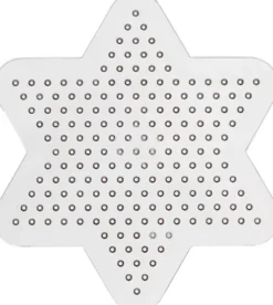 Perleplade - Lille Stjerne - Medium - Ø 10 CM - 10 Stk