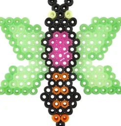 Perleplade - Oval Hjerte Hexagon Cirkel Firkant Stjerne - 6 Stk