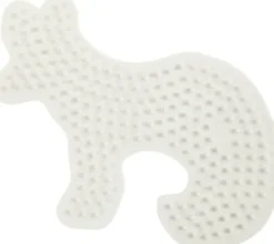Perleplade - Ræv - Str. 10 CM - Medium - 1 Stk