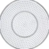 Perleplade - Stor Rund - Medium - Ø 15 CM - Klar - 10 Stk
