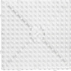 Perleplade Til Perler - Stor Firkant Samlekvadrat - Jumbo - Klar