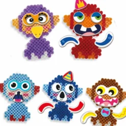 Perler Og Perleplade Sæt - Fun Pins - Ses Creative - Beedz