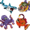 Perler Og Perleplade Sæt - Havets Skrækdyr - Ses Creative - Beedz