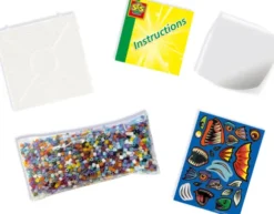 Perler Og Perleplade Sæt - Havets Skrækdyr - Ses Creative - Beedz