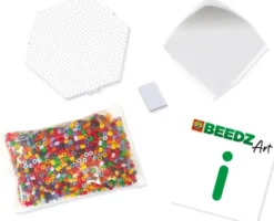 Perler Og Perleplade Sæt - Vilde Blomster - Ses Creative - Beedz Art