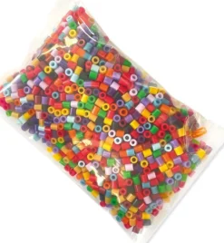Perler Og Perleplade Sæt - Vilde Blomster - Ses Creative - Beedz Art
