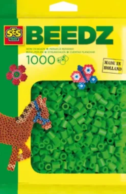 Perler Til Perleplader - 1.000 Stk. - Grøn - Ses Creative - Beedz