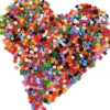 Perler Til Perleplader - 1.000 Stk. - Himmelblå - Ses Creative - Beedz
