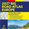 2027 Philip's Big Road Atlas Of Europe - A3 With Spiral