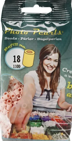 Photopearls - Medium - Rosa 18 - 1100 Stk. - Nabbi Fotoperler