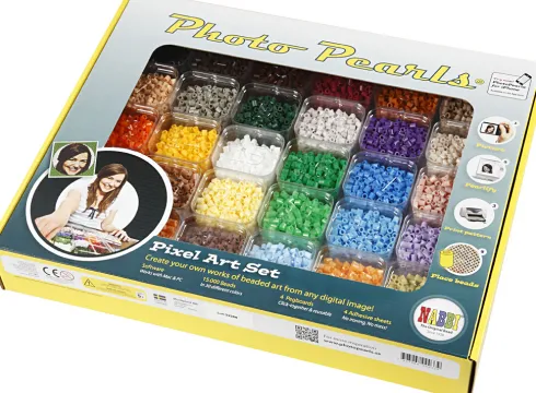 Photopearls Startsæt Inkl. 15000 Perler - Medium - Nabbi Fotoperler