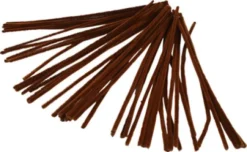 Piberensere - L 30 CM - B 6 MM - Brun - 50 Stk