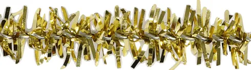 Piberensere - L 30 CM - B 6 MM - Glitter - Guld - 24 Stk