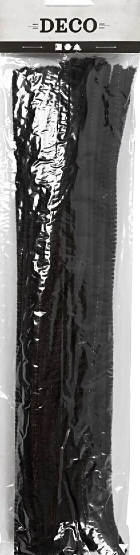 Piberensere - L 30 CM - B 6 MM - Sort - 50 Stk