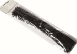 Piberensere - L 30 CM - B 6 MM - Sort - 25 Stk