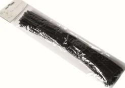 Piberensere - L 30 CM - B 6 MM - Sort - 25 Stk