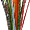 Piberensere - L 30 CM - B 6 MM - Stribede - Forskellige Farver - 30 Stk