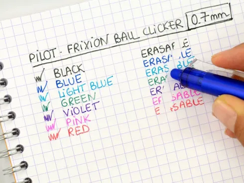 Pilot - Frixion Clicker Pens M/Klik 0,7 Bonuspakke 3+Light+Refillset