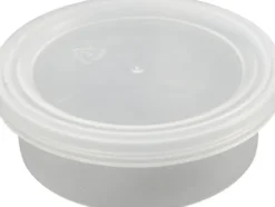 Plastbøtte Med Låg - H 24 MM - Ø 68 MM - 45 ML - 20 Stk