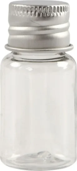 Plastdåse Med Låg - H 48 MM - Ø 23,5 MM - 13 ML - 10 Stk