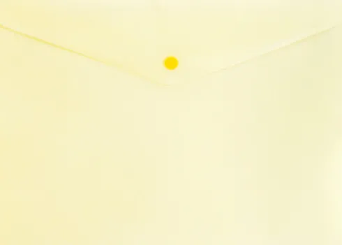 Plast Konvolutter - C4 - 12 Stk. - Pastel Gul - Spree