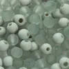 Plastperler - Ø 6 MM - Hulstr. 2 MM - Lys Grøn - 40 G