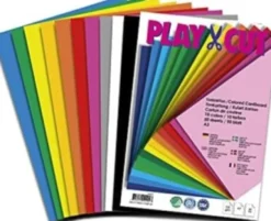 Playcut Karton A3 220 G - 50 Ark Assorterede