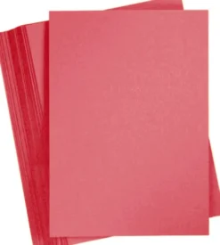 Playcut Karton A4 180 G - 10 Ark Syrenrosa