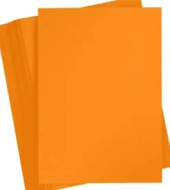 Playcut Karton A6 180 G X 100 Mandarin
