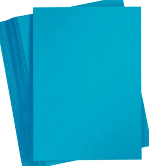 Playcut Kulørt Papir A4 130 G - 20 Ark Bl