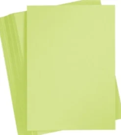 Playcut Kulørt Papir A4 130 G - 20 Arkgrøn