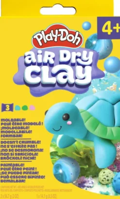 Play Doh - Lufttørrende Ler Buddy Peg Boks - Assorteret - Hasbro
