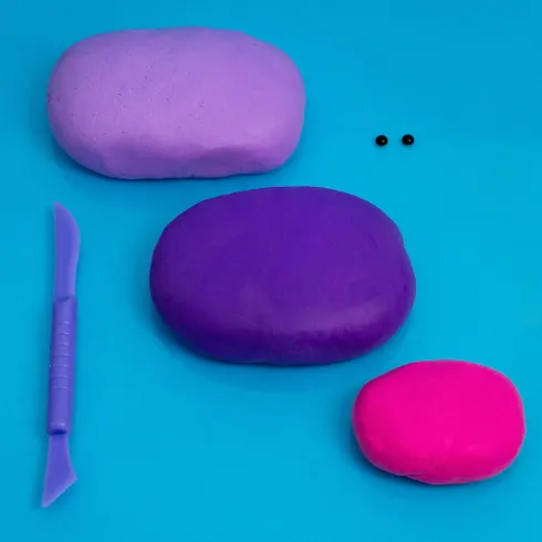 Play Doh - Lufttørrende Ler Buddy Peg Boks - Assorteret - Hasbro