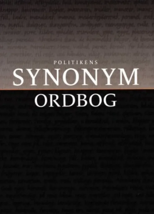 Politikens Synonymordbog
