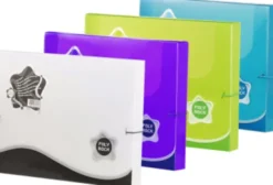 Poly Rock Elastikæske A4 Assorterede - Foldermate